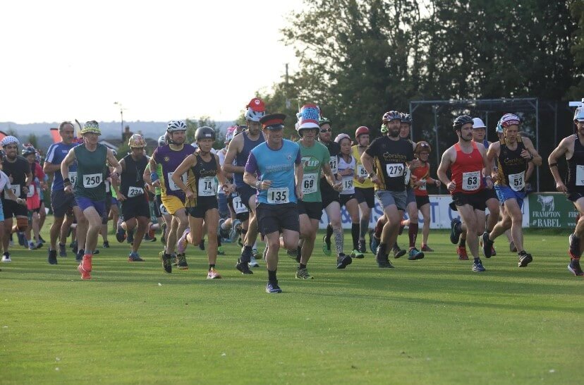 Hilly Helmet Start Line, an annual fundraiser for Brain Tumour Support organised by Robin Mark Schols