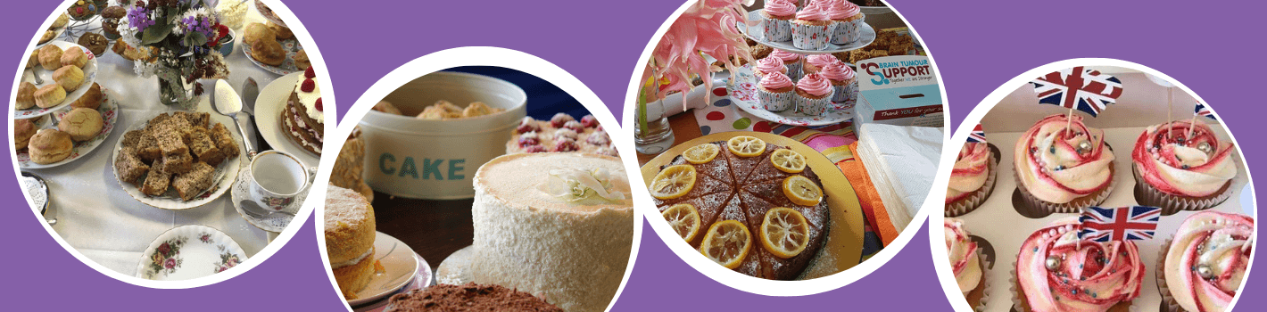 Photographs of assorted attractive cakes