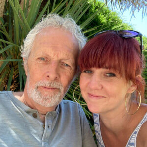 Father and daughter - Edward Crockford and Katie Gingell