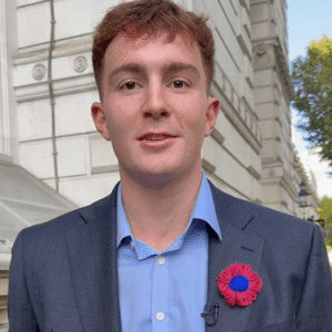 Archie Goodburn, before his meeting with the Prime Minister